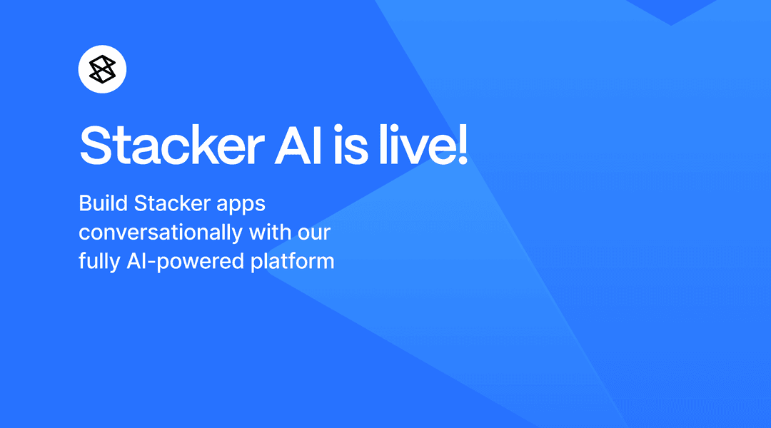Stacker AI is live!