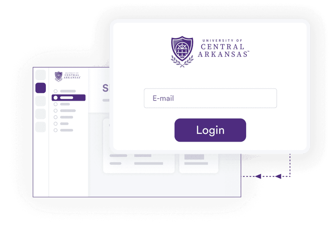 Students log in