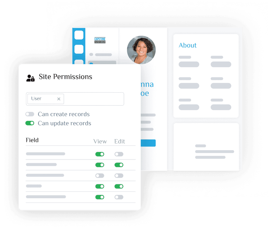 Partners access unique accounts