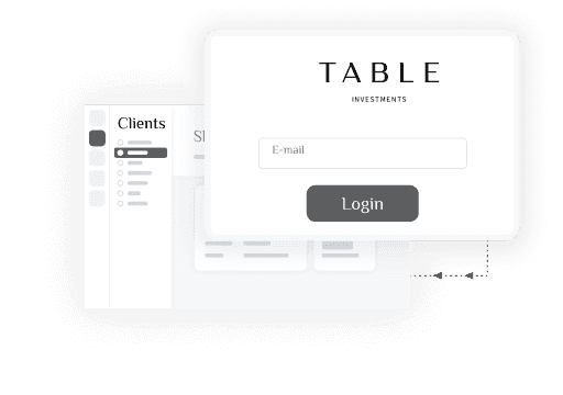 Clients log in